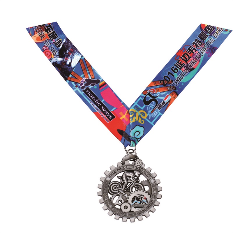 Kerstmedaille leveranciers groothandel zinklegering medaille en blanco medaillon