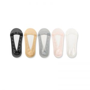 Onzichtbare kanten sokken onzichtbare kant uitgesneden sock dames kanten footie sokken