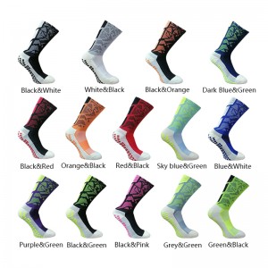 Aangepaste ontwerpen Grip Socks Professionele atletische midkalfploeg