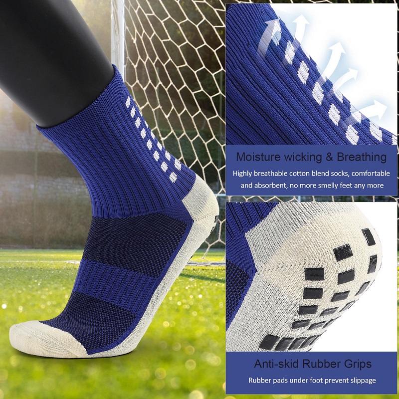 Atletisch voetbalvoetbal Anti Slip Non Skid Sports Grip Socks