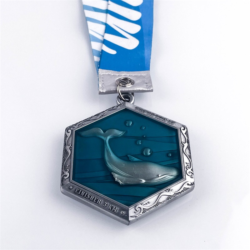 Aangepaste metaalkunst Fabricage Metaalmedaillehanger Medaille Award te koop