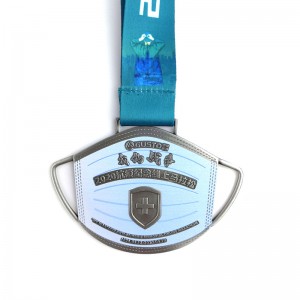 Aangepaste metaalkunst Fabricage Metaalmedaillehanger Medaille Award te koop