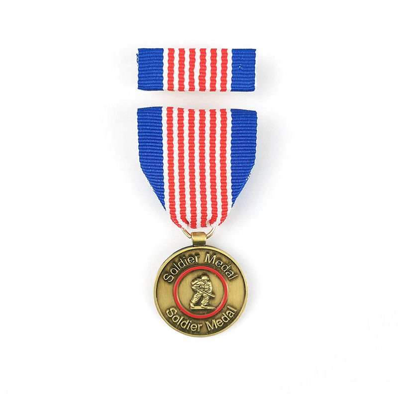 Aangepaste medailles Geen minimale medaille metal art Honor Medals