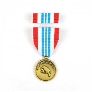 Aangepaste medailles Geen minimale medaille metal art Honor Medals
