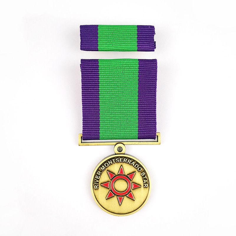 Aangepaste medaille online aangepaste medailles met logo aangepaste honoremedaille militair