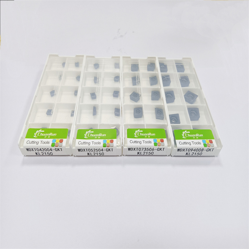 Chuanrun CNC Carbide Tools boren Insert WDXT High Speed ​​/light Carbide Boring Inserts