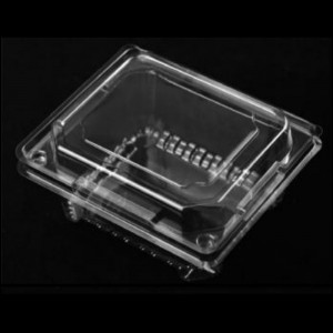 Fruitdoos met deksel (zonder gat) 135*115*63 mm hgf-250G