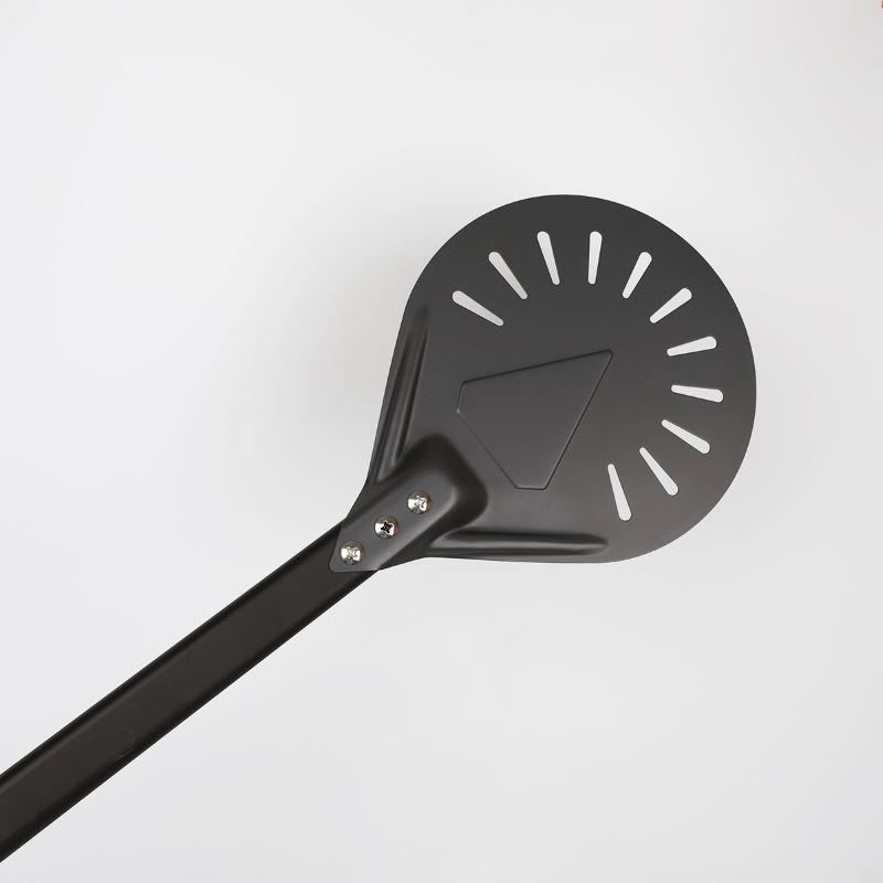 7INC 8inch 9inch geperforeerde aluminium pizza draaien peel pizza turner ronde pizza peeling