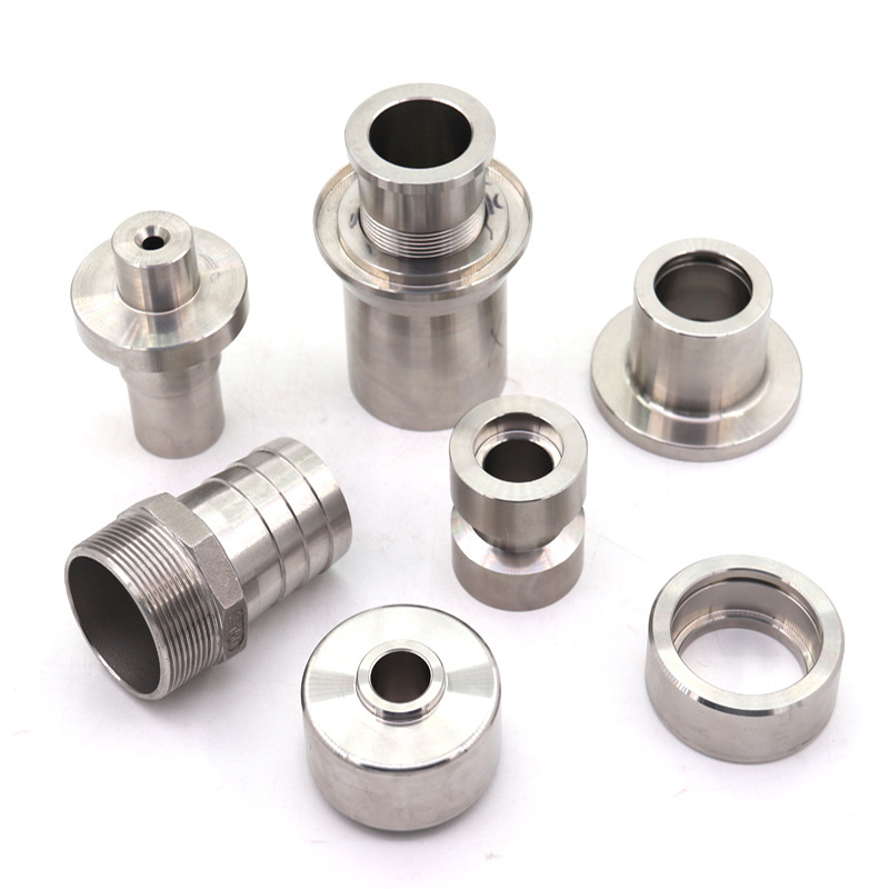 Aangepaste hoge precisie mechanische onderdelen CNC bewerkingsroestvrij staal CNC draaionderdelen
