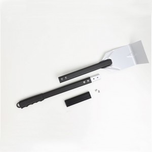 Grill houtskool as hark schoffel schoorsteen reiniging schraper zware grill asgereedschap ijzer bbq reinigingsmiddel pokerschraper voor houten fornuis pizza oven