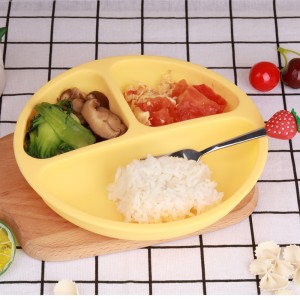 Silicone Baby Suction Cups, Toddler Zelfvoedingszuigbekers, Silicone Baby-voedingsplaat Diverde Silicone Derees voor gespeende baby\'s, BPA-vrij, magnetron, vaatwasser en oven veilig-Babyvoedingskommen-Babyvoedingskommen-Babyvoedingskomm...