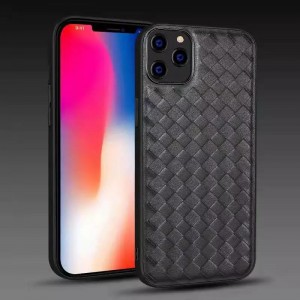Het is geschikt voor de iPhone 14Pro mobiele telefooncase van Apple. Het is een modieuze klassieke hand geweven lederen telefoon beschermende lederen hoes met goede herfstweerstand en hand krasweerstand
