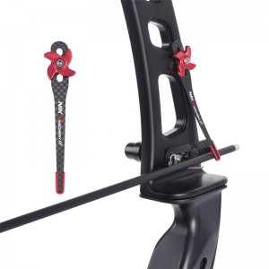 26CK03 Rode kleur koolstofklik voor recurve boog schieten