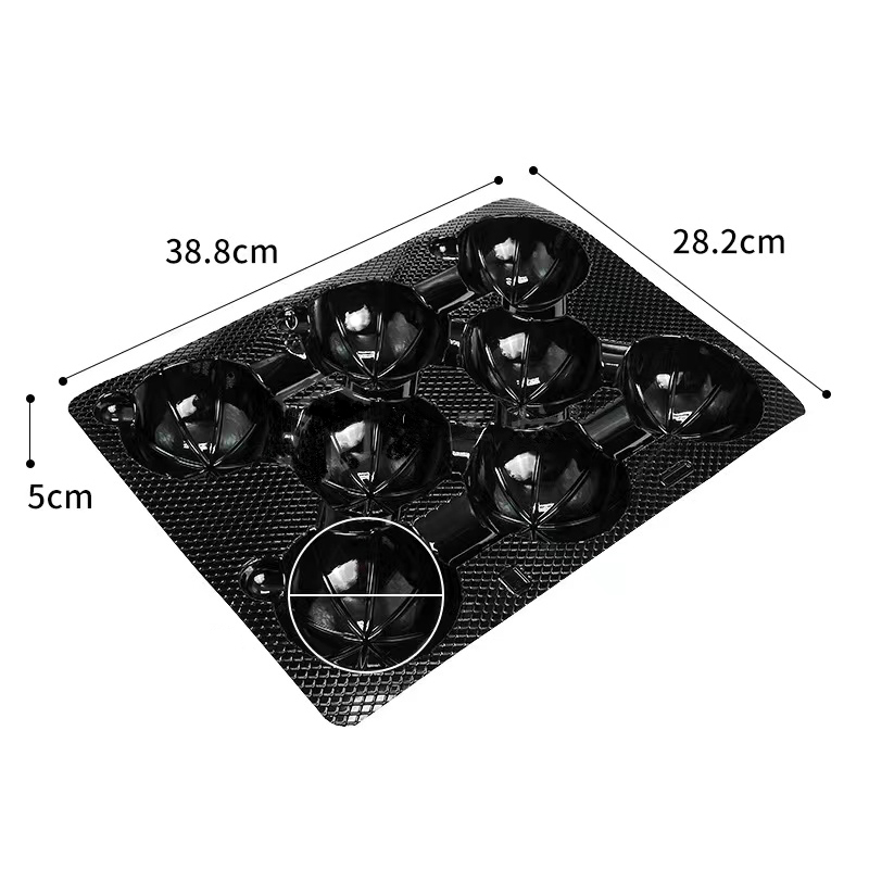 Display Fruit Tray 388*282*55 mm 8 groeven