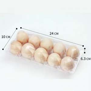 Eierbakje (medium) 240*100*63 mm 10 groeven