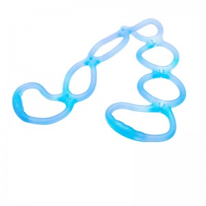 Weerstandsband, armrugschouderoefening Elastisch touw Elastische fitnessband, voet, been, handbrancerijen, voor yoga pilates die fysiotherapie uitrekken, speek in de thuisgymnastiek