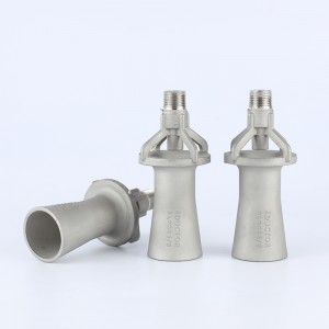 Roestvrijstalen venturi tank mengen eductor mondstuk venturi stoomverwarming eductor mengenmondstuk