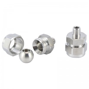 Universal Ball -mondstukadapter, universele adapter voor aanpassing van het kogeltype, schroefdraadmondmondstukadapter