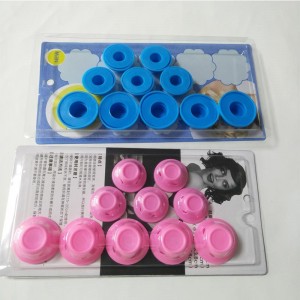 Geen warmteverwarming krullen, siliconen krullen krullengereedschap, geen verwarming, geen schade aan het haar, gemakkelijk te reinigen