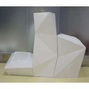 Glasvezel planter frp bloemenpotten grp planter indoor outdoor