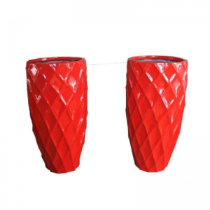 Glasvezel Planter Aangepaste FRP -bloempotten