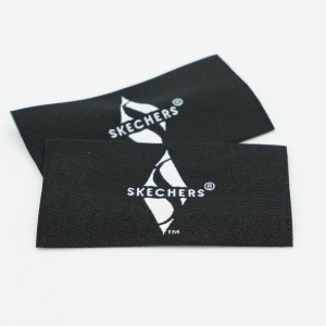 Groothandel kledingontwerpen Aangepaste logo kleding shirt tags kledingstuk katoenen merk labels kleding geweven label milieuvriendelijk