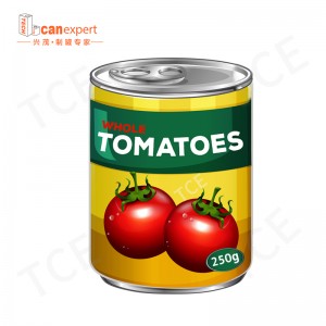 Groothandel Sale Aangepast Klein voedsel Safe Grade Metaal Lege blikjes voor voedselverpakkingscontainer Canning met deksel