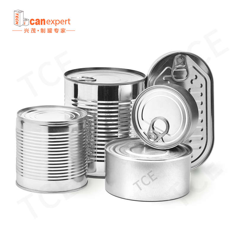 Groothandel Sale Aangepast Klein voedsel Safe Grade Metaal Lege blikjes voor voedselverpakkingscontainer Canning met deksel