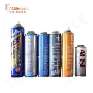 TCE-FACTORY DIRECTE Smeerolie Tin kan 0,28 mm dikte wasmiddel aerosol blik kan