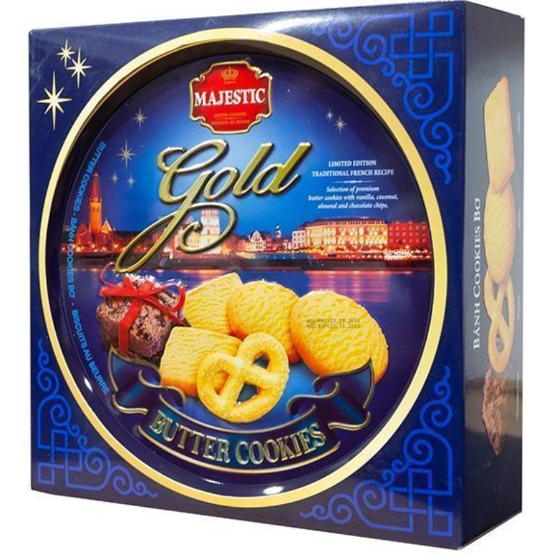 TCE- NIEUWE PRODUCTEN Vierkant metaal Cookie Biscuit Tin 0,28 mm Tijnplaat