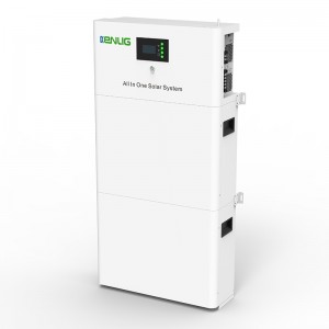 Kenlig Energy Storage System 51.2V 100AH ​​/200AH 5.12KWH/10KWH Batterij plus met omvormer allemaal in één zonnestelsel LifePo4 lithium-ionbatterij