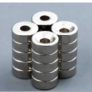 Verzonken hoofdgat cilindrische magneet