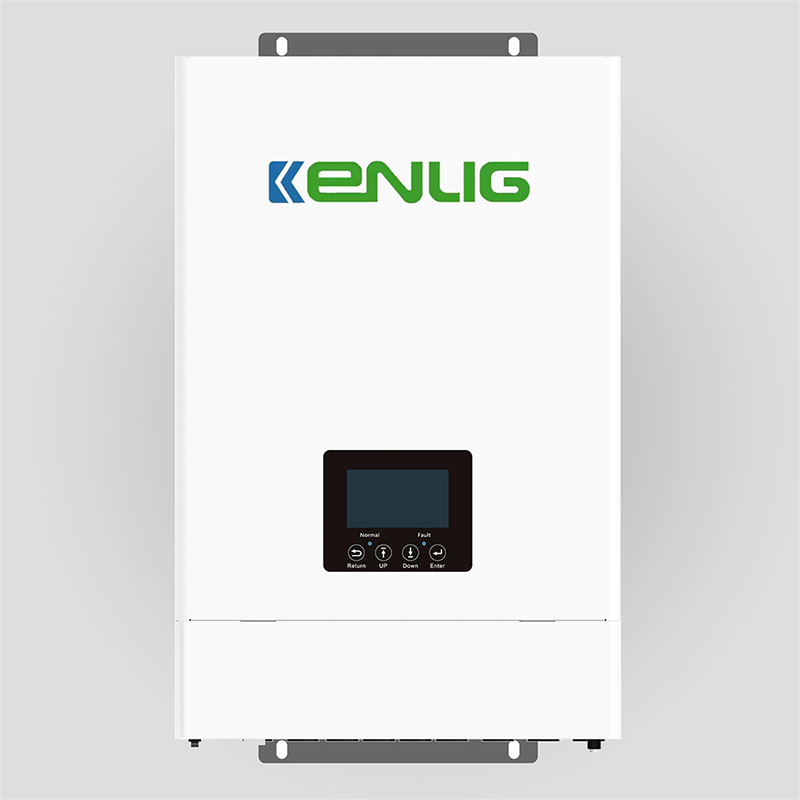 Kenlig Multifunctionele hoogfrequente zuivere sinusgolf Off-grid Solar-omvormer 5KW Hybride energieopslagomvormer