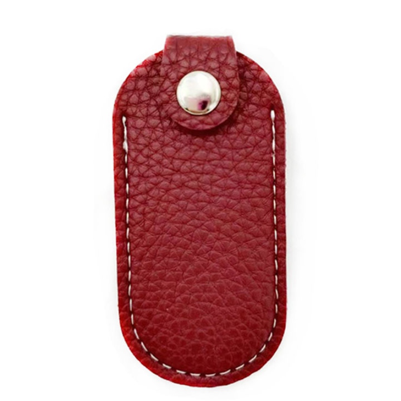 Lederen Key Buckle, USB Drive Leather Case, verschillende kleine lederen items, lederen portemonnee kaartkoffer