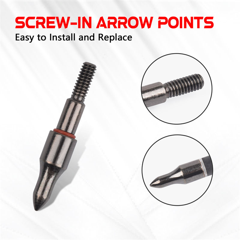 100 -groots pijlpunten voor pijlen