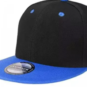 Aangepaste logo borduurwerkafdruk platte rand gewone blanco 5 paneel snapback caps gemonteerde honkbalhoed