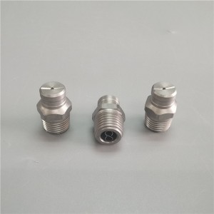 Hogedruk wasmachine plat waaiermondstuk watermondstuk roestvrijstalen spuitstraal