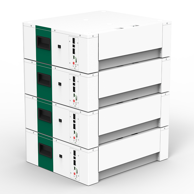 51.2V 100AH ​​/200AH Energieopslag Batterij Stapelbare lithium -ionen Oplaadbare batterijen voor Houseold