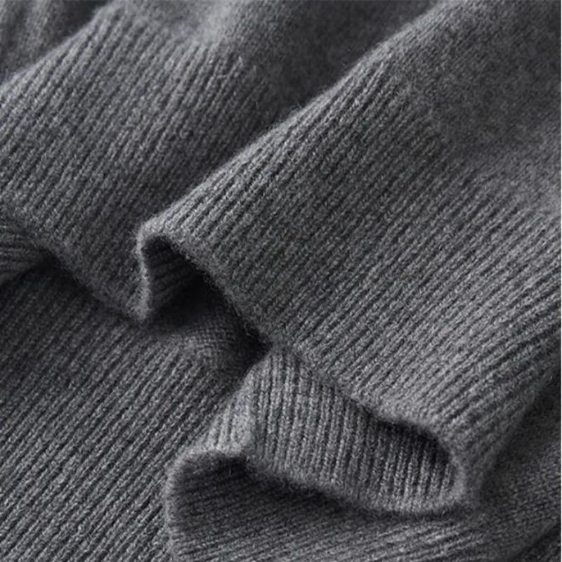 Pure Cashmere Sweater Men 's Half Turtleneck pullover herfst winter dikke trui warme gebreide casual heren \\' s trui
