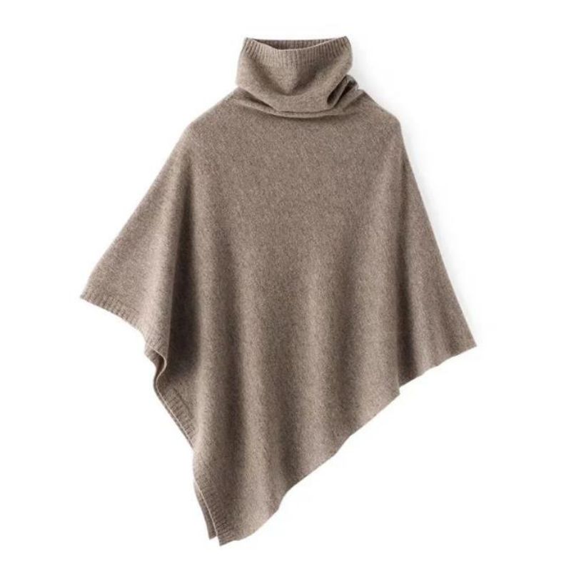 Luxe Mongolië Real Pure 100% Cashmere Wool Cape Sweater