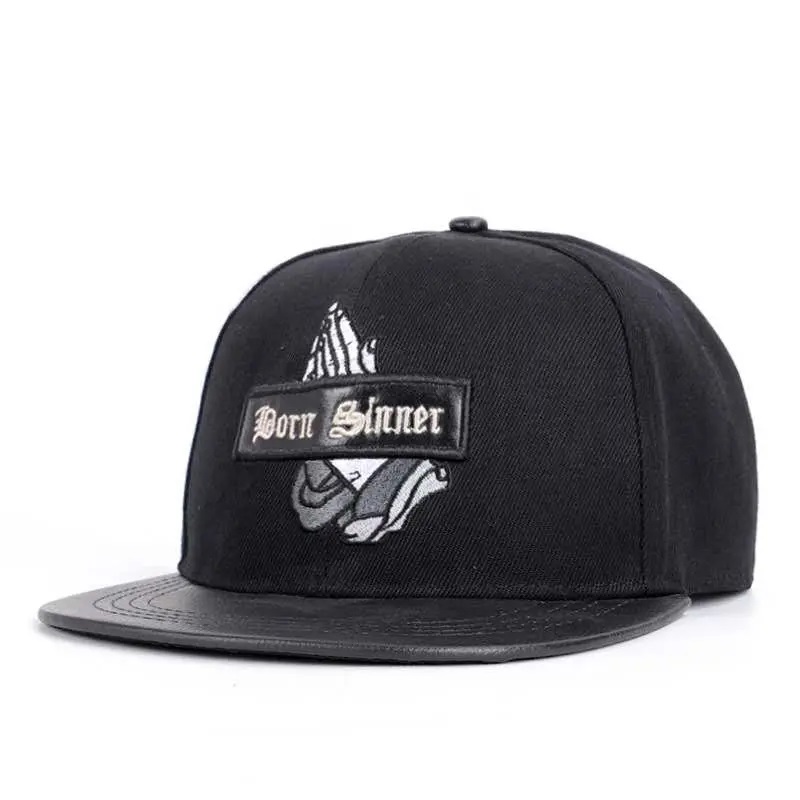 Hete populaire Hiphop Boxing Baseball Caps Plat Brim Hat