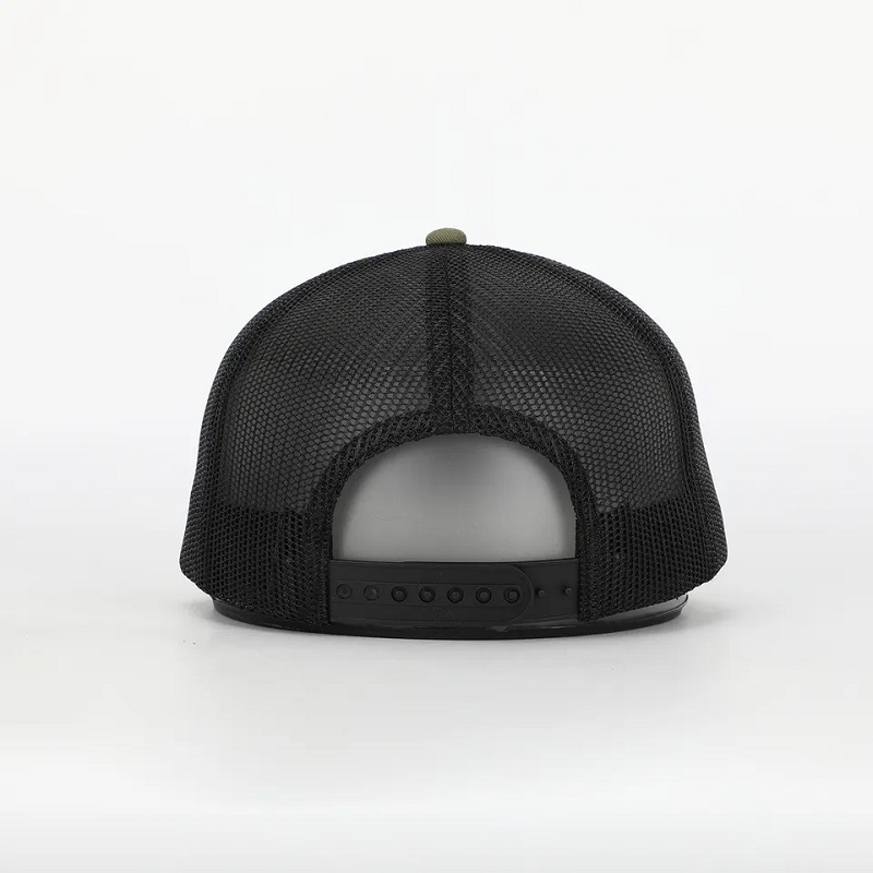 Groothandel Custom Adult Adult 6 Panel Lederen Patch Logo Low Profile Richardson 112 Gorras Mesh Snap Back Trucker Cap Hat