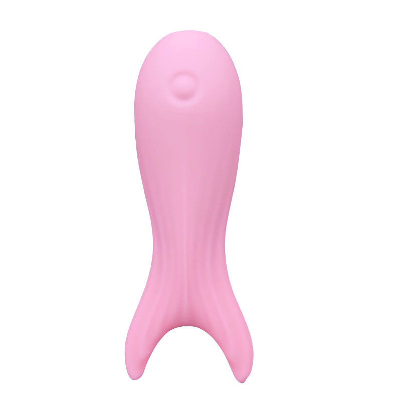Volwassen seksspeelgoed Vibrating Spear Vibrator Wand (roze grote visvork)