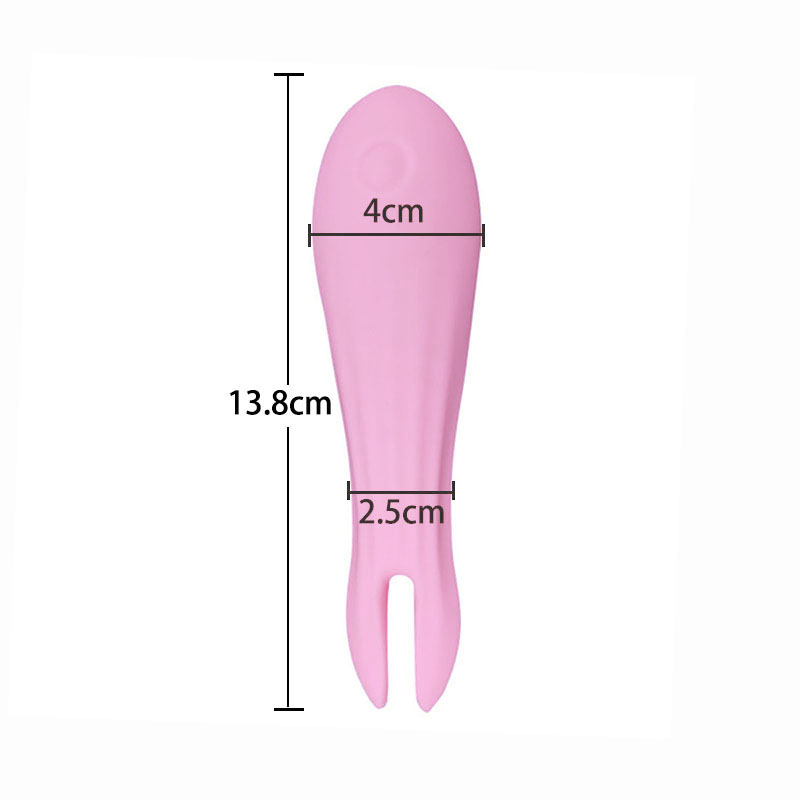 volwassen seksspeelgoed trillende speervibrator Wand (roze kleine visvork)