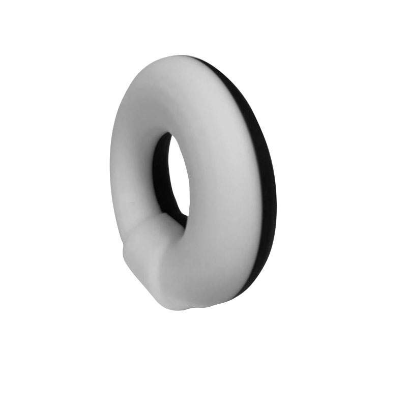 Heet verkopende mannen seksspeelgoed penis ring pik ring voor mannen masturbatie (zwart en wit)