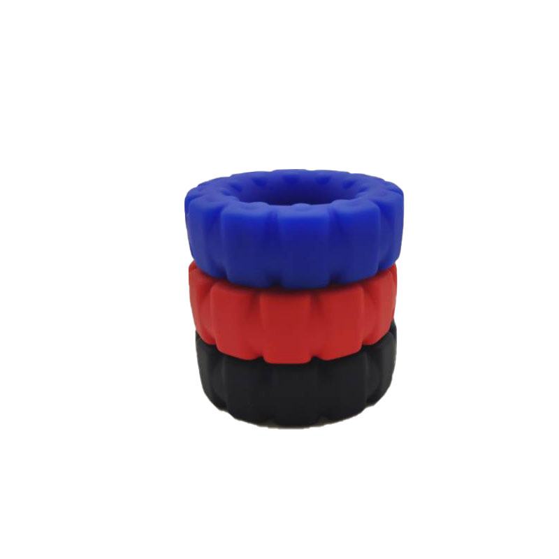 Fabriek groothandel beste prijs mannelijke vertraging ejaculatie zachte siliconen penis pik ringen voor mannen (bandenvormige ring)