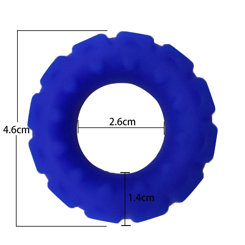 Fabriek groothandel beste prijs mannelijke vertraging ejaculatie zachte siliconen penis pik ringen voor mannen (bandenvormige ring)
