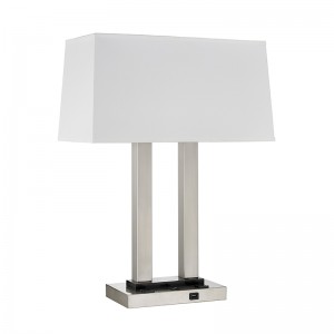 Dubbelenachtkastje tafellamp bij kamers