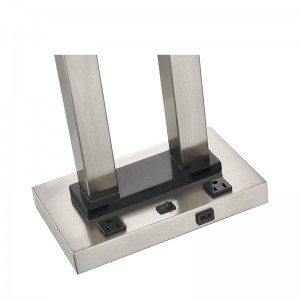 Dubbelenachtkastje tafellamp bij kamers