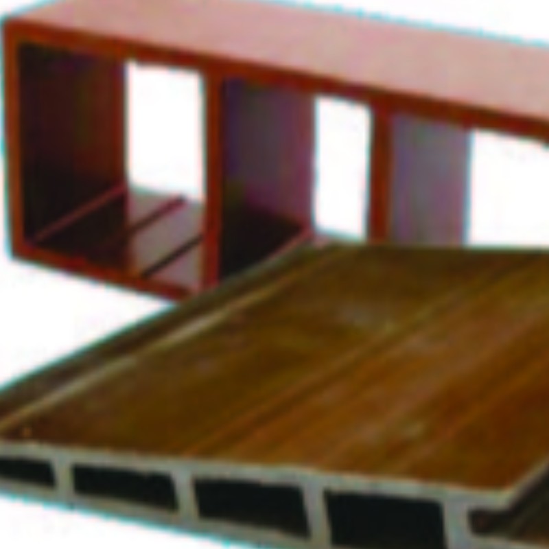Plastic extrusievorm met PE -houten